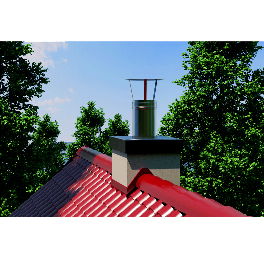 ADAM EW Einwandiger Systemschornstein fi 150 - Schornsteineinsatz – Bild 2
