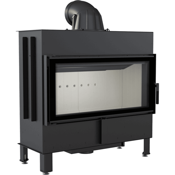 Intelligenter Kamineinsatz aus Stahl LUCY 16 kW Ø 200 MSK – Bild 2