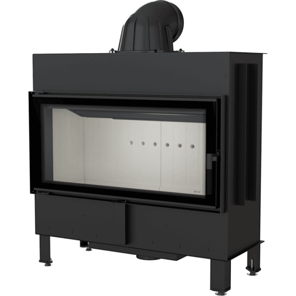Intelligenter Kamineinsatz aus Stahl LUCY 16 kW Ø 200 MSK – Bild 3
