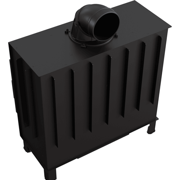 Intelligenter Kamineinsatz aus Stahl LUCY 16 kW Ø 200 MSK – Bild 4