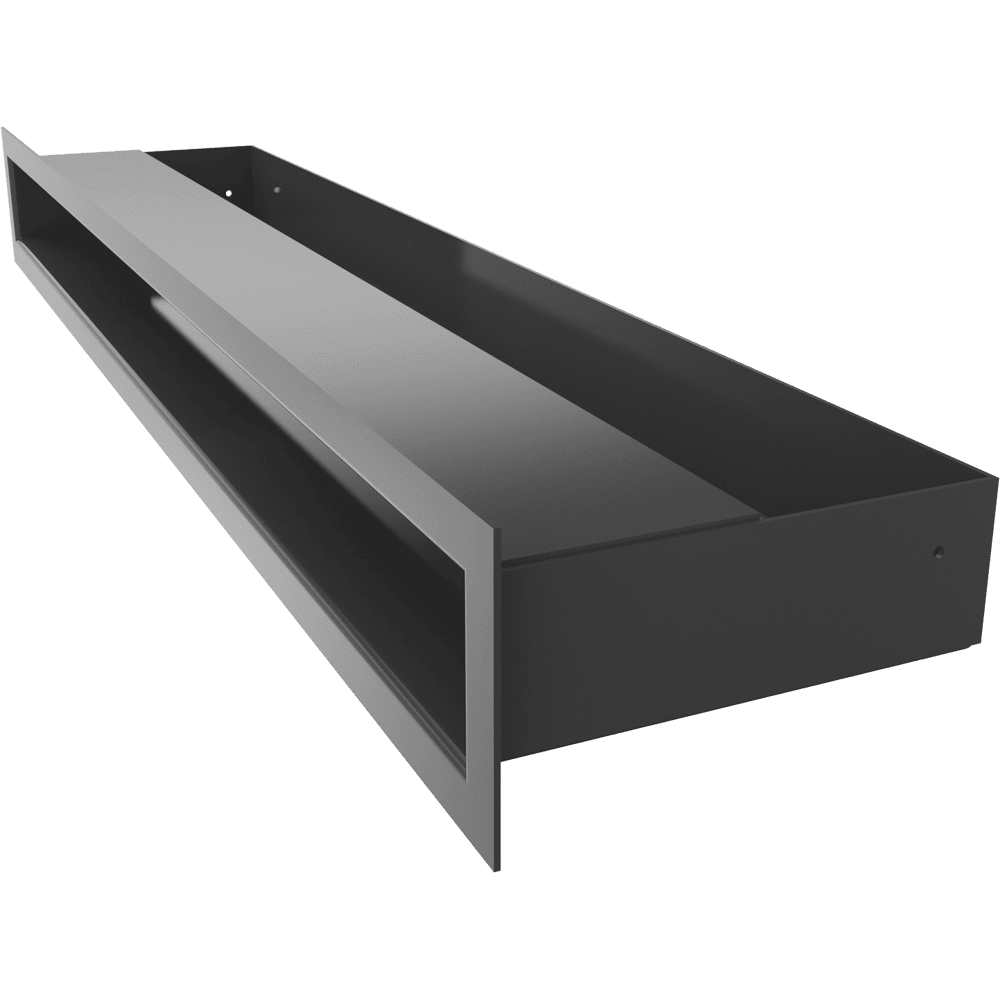 Lüftungsgitter LUFT 9x20 Edelstahl Slim – Bild 2