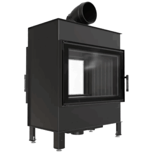 Kamineinsatz aus Stahl LUCY TUNNEL