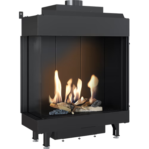 Gaskamin LEO 76 / 62 ∅ 100/150 5,6 kW